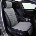 Suninbox Car Seat Covers Front Seat Only,Cloth Car Seat Covers,Linen Car Seat Protector Universal Fits Most Automotive,Vans,SUVs,Trucks Gray