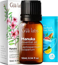 100% Pure Manuka Essential Oil - 0.34 Fl Oz - Manuka Oil for Hair, Skin, Diffuser, Aromatherapy & DIY Candle Making Scent