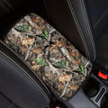 Dreaweet Camo Hunting Car Console Armrest Cover, Neoprene Center Console Pad Covers Cushion Soft Car Arm Rest Box Cover Protector Auto Accessories for Women Men
