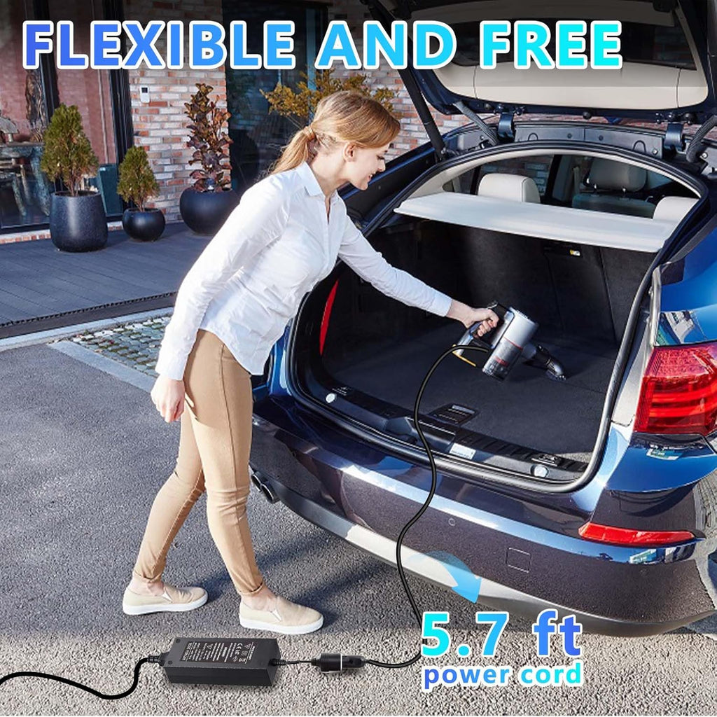 110V-240V to 12V 120W/10A Car Cigarette Lighter Socket AC/DC Power Supply Adapter for Car Inflator Refrigerator Vacuum Cleaner Stand-up Paddleboard (SUP) Pump