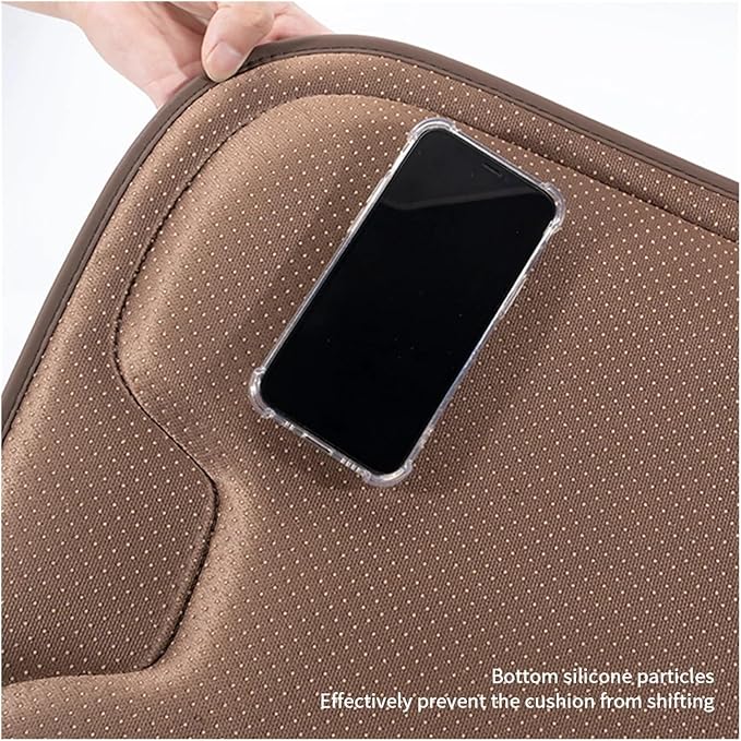 F Car Seat Cushion for BMW All Model I3 I4 I8 X1 X2 X3 X4 X5 X5M X6 X7 Z4 Car Lumbar Support Pillow Auto Seat Waist Back Cushion Y (Color : Orange B)