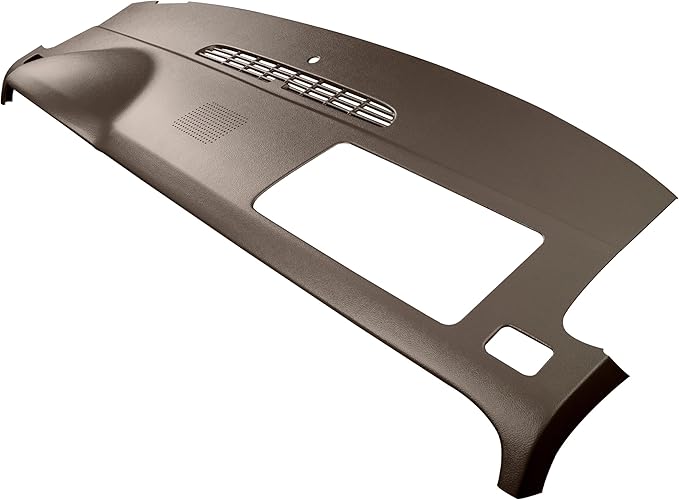 DashSkin Dash Cover Compatible with 2007-2014 Chevy Tahoe Suburban Avalanche & GMC Yukon & Yukon XL with Dash Speaker in Cocoa - Hard Molded Plastic Dashboard Cap