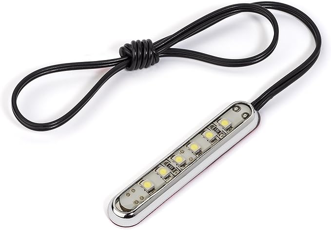 Oznium LED Modules (Straight Chrome, Amber LED)