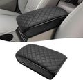 KBH Center Console Armrest Cover for Hyundai Tucson 2017 2018 2019 2020 2021, Middle Console Lid Covering Cushion Pad, PU Leather Interior Accessories, Anti-Scratch, Black
