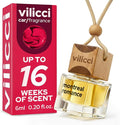 Vilicci Car Air Freshener | Luxurious Auto Perfume | Premium Hanging Air Freshener | Long Lasting Fragrance for Auto and Home | 1 Bottle of Car Scent (1 Count (Pack of 1), Montreal Romance)