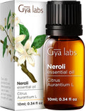 100% Pure Neroli Essential Oil - 0.34 Fl Oz - Neroli Oil for Hair, Skin, Diffuser, Aromatherapy & DIY Candle Making Scent