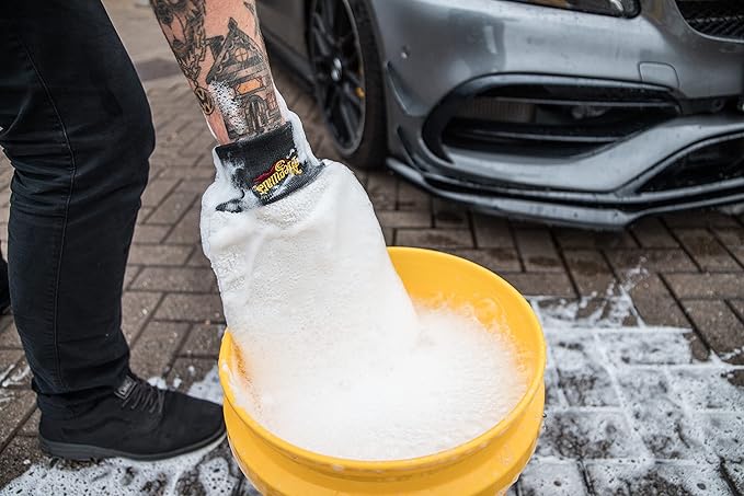 Meguiar's X3002 Microfiber Wash Mitt,