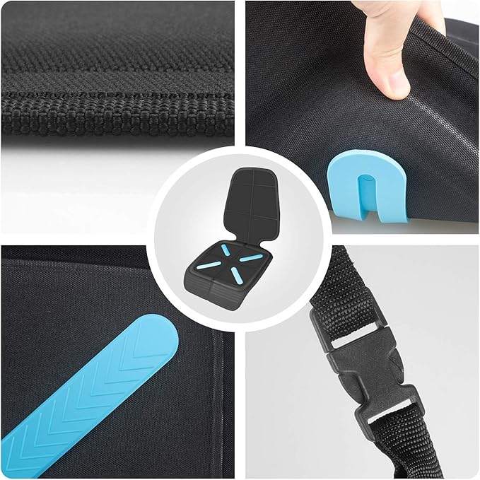 Car Seat Cover for Baby Child Car Seats, Shynerk Auto Car Seat Protector for Under Car Seats to Protect Automotive Vehicle Leather and Cloth Upholstery - Waterproof and Dirt Resistant