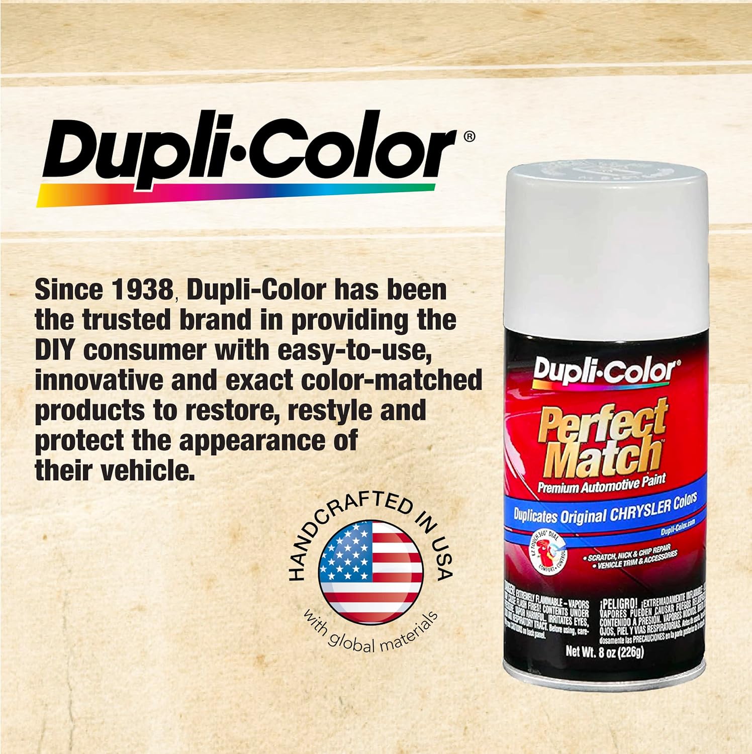 Dupli-Color ACC0409 Scratch Fix All-In-1 Exact-Match Automotive Touch-Up Paint – Chrysler Patriot Blue – 0.25 oz. Paint Pen