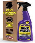 Wizards Bike Wash - Cleaner For Motorcycle Washing Kit- Quick Detailer for Bike with Bug Remover - For Your Motorcycle Accessories and Detail Kit - 22 oz