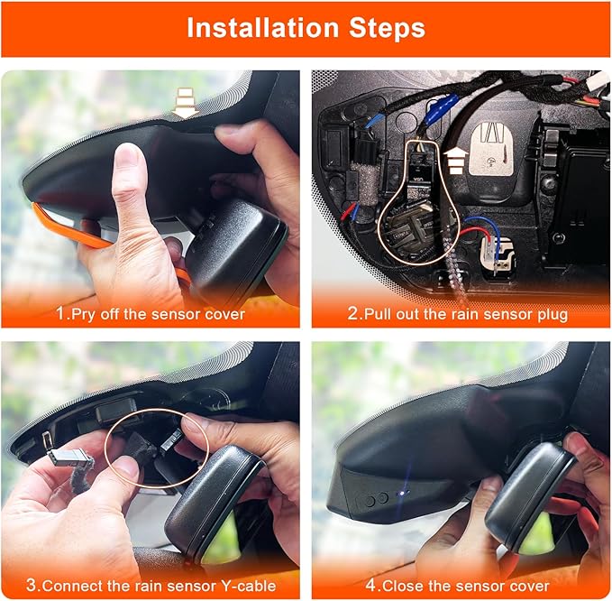 Mangoal 4K Dash Cam Fit for Ford Mustang S550 2022-2023(with a Big Cover), EcoBoost Premium GT Premiun Mach 1(Model A), Does Not Fit Ford Mustang S650 2024, WiFi & App, 64GB Card