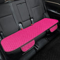 surpassme Comfortable Car Seat Covers Universal Back/Brench Seat Coves for Car Accessories with Storage Pockets, Padded Car Interior Covers for Automotive, SUV, Truck, and Van(Pink)