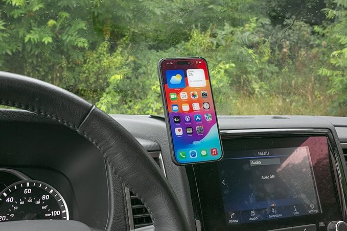 Course Motorsports Direct Fit Phone Mount - Nissan Frontier 2022-2024 - Left - Magnetic - Standard Magnetic