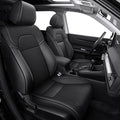 AOMSAZTO Custom Fit Seat Covers for Honda HRV EX-L 2023 2024 2025 2026 -Premium Faux Leather Full Set - Black