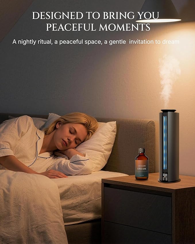 AROMADD Dream Diffuser Oil Inspired by Luxury Hotel Scent 6.76 Fl Oz (200ml), Aroma Diffuser & Hotel Fragrance Diffuser Oil, Essential Oil Diffuser for Aromatherapy, Long-Lasting