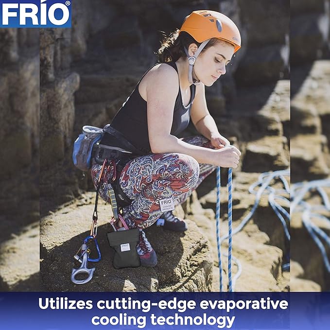 FRIO Cooling Wallet - Insulin Cooler for 45+ Hours of Stress Free On The Go - Black - Small