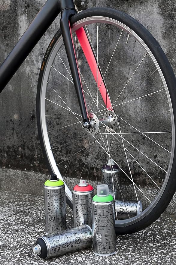 Spray.Bike Spray Paint | Designed Mainly for Bicycles | Multi-Use Acrylic Spray Paint for Metal, Plastic | High Coverage Bike Paint, 400ml