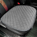surpassme Comfortable Car Seat Covers Universal Front Seat Coves for Car Accessories with Storage Pockets, Padded Car Interior Covers for Automotive, SUV, Truck, and Van(Grey)