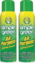 Simple Green All-Purpose Foaming Aerosol Cleaner, All-Purpose Cleaning and Degreasing, 20 Oz (Pack of 2)