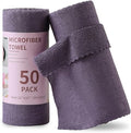 Jessy Home 2 Roll Reusable Paper Towels,100 Sheets Tear Away Microfiber Cleaning Cloth, Lint Free Cleaning Rags for Kitchen, Dishcloth,Household Cleaning Supplies