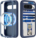 for Google Pixel 9 Pro XL Case - Compatible with MagSafe Women Cute Girls Magnetic Protective Cover Teen Boys Cool Unique Design Heavy Duty Shockproof Phone Case for Pixel 9 Pro XL 6.8"