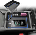 Center Console Organizer Tray Compatible with Nissan Sentra 2020 2021 2022 2023 2024 2025 Accessories, Middle Console Organizer for 2020-2025 Sentra Armrest Storage Box Coin Holder, blue trim