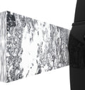 GWP02S Marble Grain Garage Wall Protector Car Door Protectors, Garage Accessories, Parking Stopper for Garage, Tool-Free, Designed in Germany (4-Pack Marble Grain)