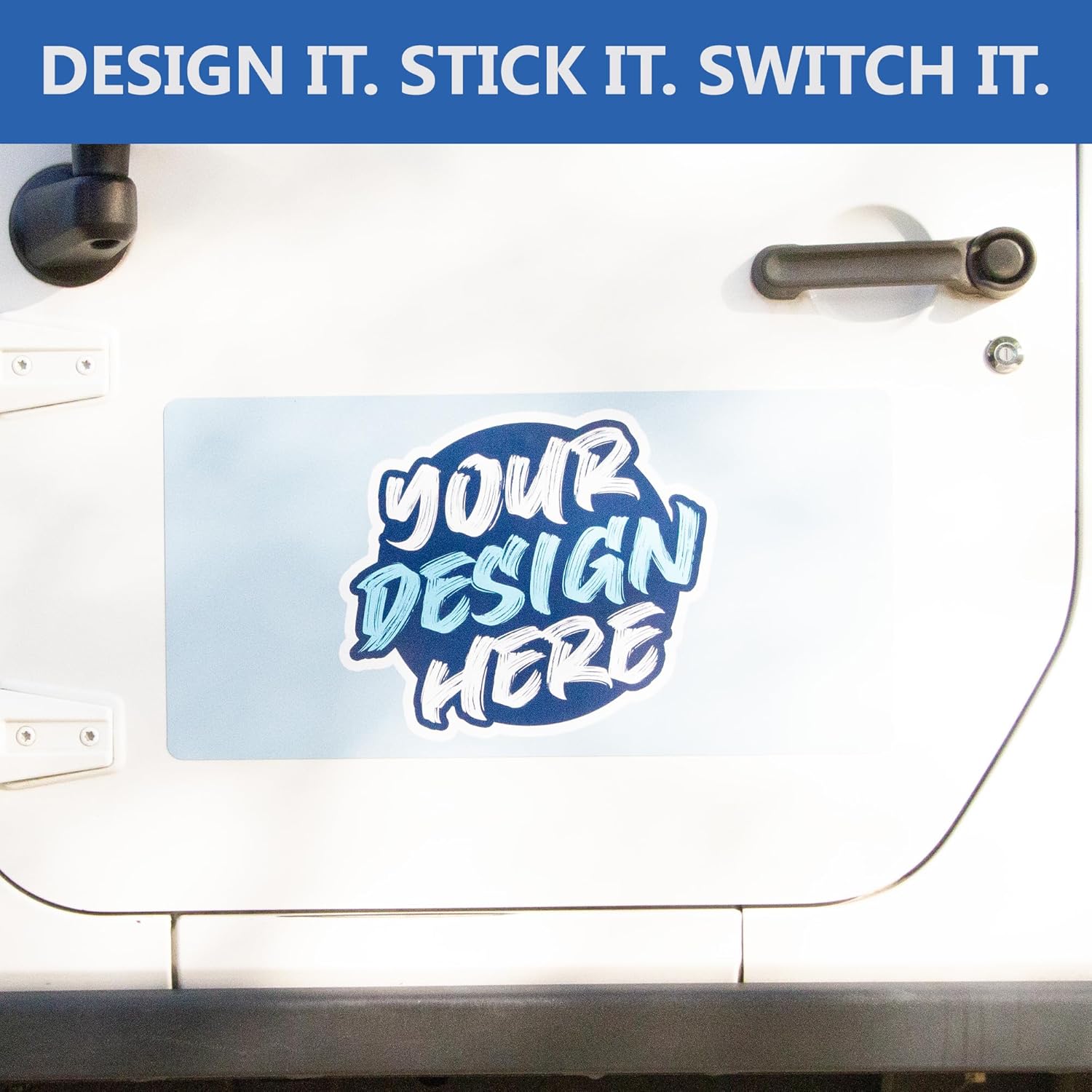 Custom Car Magnet Signs for Businesses (Custom Size) - Personalized Car Magnets for Advertising and Vehicle Promotion - Advertising Magnets for Cars Door - Professionally Printed