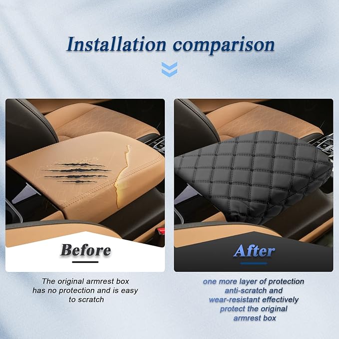 BIBIBO for 2025 2026 Kia Carnival Center Console Armrest Cover:2024 2025 2026 Kia Carnival Accessories 2022-2025 Kia Carnival Arm Rest Cover Kia Carnival Console Cover,2024 2025 Kia Carnival Armrest