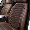 New Summer Cooling Ventilated Big Air Mesh Seat Cushion Pad for Car,Universal Breathable Vented Seat Cover Fits Car SUV Truck Van Pickup for Driving Seat(Brown-BackCushion-1Pcs)