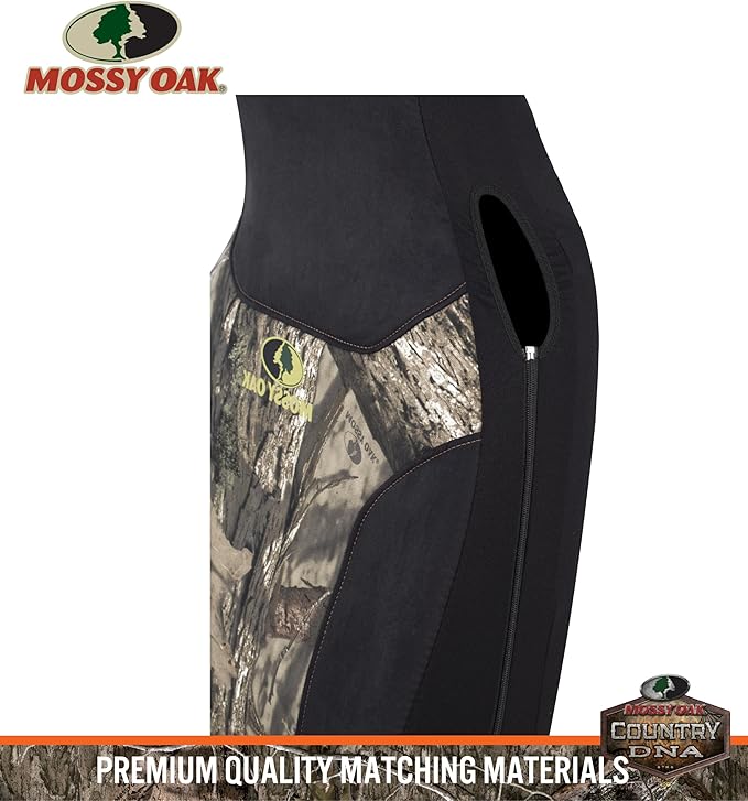 Mossy Oak High Back Camo Seat Covers, Airbag Compatible, Large Size to Fit Truck Seats - Made with Cotton & Suede Fabric - Official Licensed Product