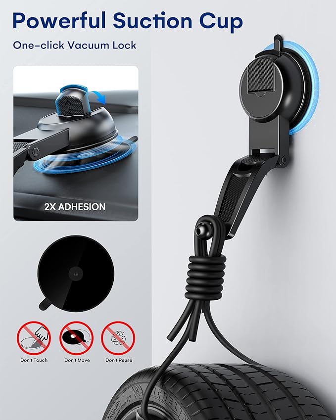 ZeeHoo Wireless Car Charger, 15w Fast Charging, Auto Clamping Car Phone Mount, Cell Phone Holder Charger, for iPhone 17 16 15 14 13 12 11 Pro Max Xs, Samsung Galaxy S23+ S22, Etc.(Grey)
