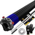 Garage Door Torsion Spring 262x1.75x37 Includes 1” Steel Bearing, Gloves, Manual, and Winding Bars for Right Side of Garage Door Precision E-Coating 5-Year Warranty Min. 30,000 Cycles (Black Cone)