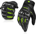 BORLENI Motorcycle Gloves Touch Screen for Men Women Padding Hard Knuckle Cycling Motorbike ATV Hiking Riding Climbing Glove