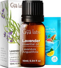 100% Pure Lavender Essential Oil - 0.34 Fl Oz - Lavender Oil for Hair, Skin, Diffuser, Aromatherapy & DIY Candle Making Scent