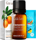 100% Pure Clementine Essential Oil - 0.34 Fl Oz - Clementine Oil for Hair, Skin, Diffuser, Aromatherapy & DIY Candle Making Scent