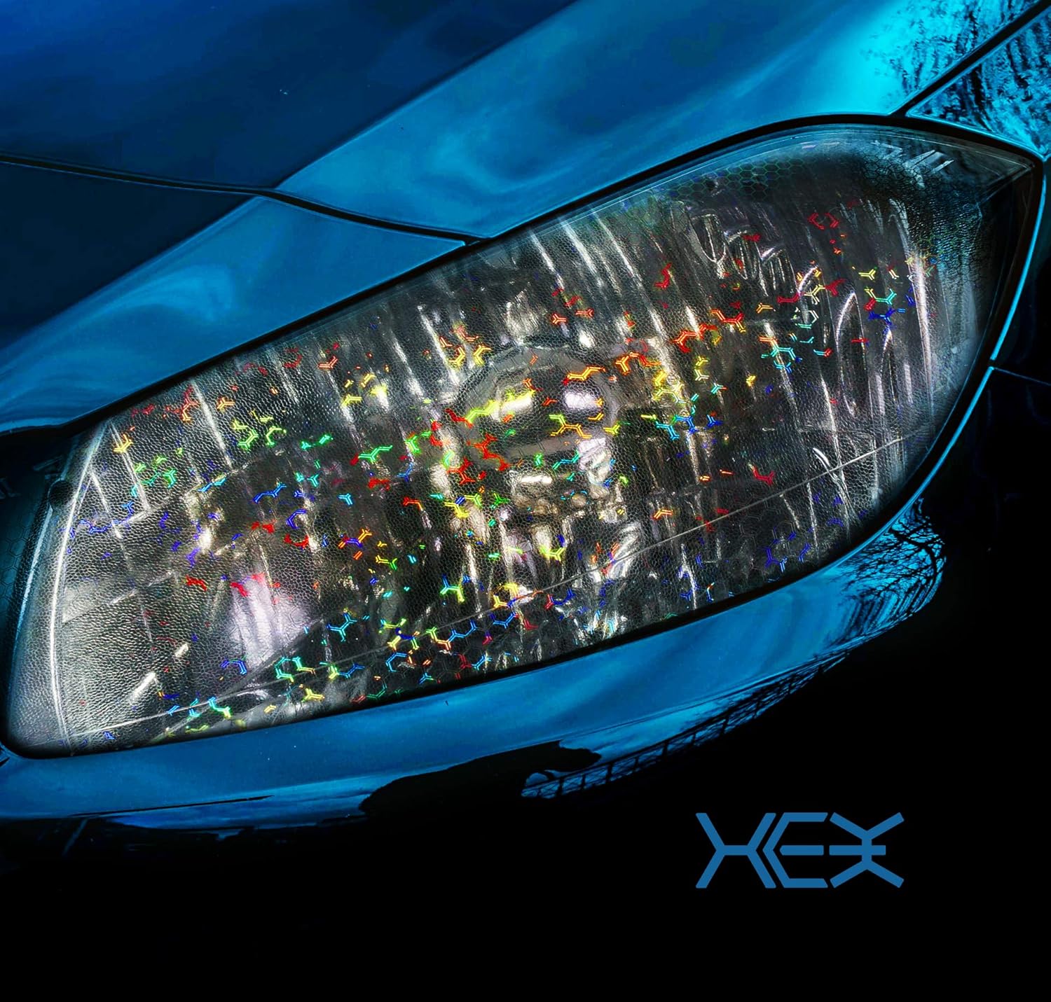 VViViD Bio Pulse HEX+ Smoke Air-tint headlight taillight tint extra large roll (12x 60")