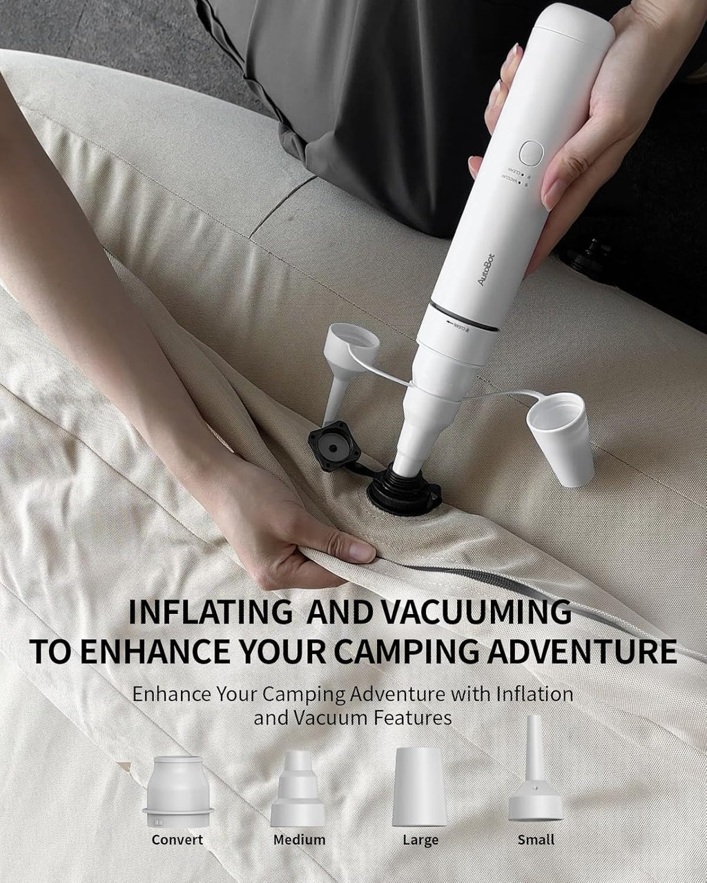 Car Vacuum Cleaner, 12,000PA Handheld Vacuum with Air Blower Inflator Pump Dust Buster, Car Vacuum with 30 Mins Runtime, 2H Fast Charge, Portable Vacuum for Car