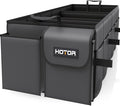 HOTOR Trunk Organizer for Car - Car Organizer, Foldable Trunk organizer for SUVs & Sedans, Sturdy Organization for Car Accessories, Tools, Sundries, Black, 3 Compartments, 35.4"×14.2"×10.6"