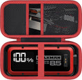 Aenllosi for HULKMAN Alpha85/Alpha85S/Alpha Pro Jump Starter Hard Carrying Case, Black+Red (Case Only)