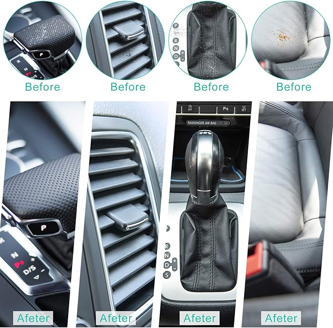 ASFSKY Cleaning Gel for Car Dust Cleaner Car Interior Slime for Detailing Putty for Dust Dirt Crumbs in Corners Clean The Dashboard Console and Vents