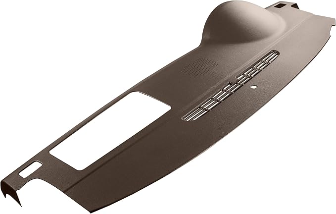 DashSkin Dash Cover Compatible with 2007-2014 Chevy Tahoe Suburban Avalanche & GMC Yukon & Yukon XL with Dash Speaker in Cocoa - Hard Molded Plastic Dashboard Cap