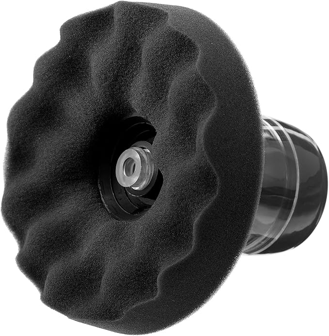 1 Pack Large Tire Shine Applicator Reusable, Tire Dressing Cleaner Applicator Works with Shine and Gels, Professional Car Detailing Foam Sponge Tool Car Cleaning Supplies