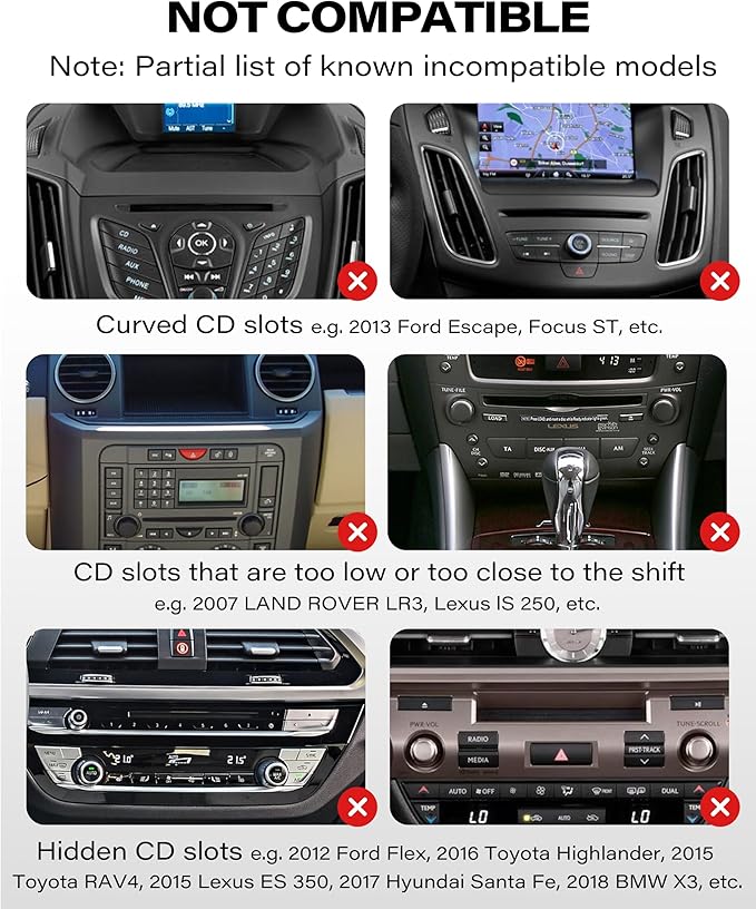 1Zero for Magsafe CD Phone Holder for Car [17 Strong Magnets] Magnetic CD Player Phone Mount, Hollow Socket CD Slot Phone Mount for iPhone 17 16 15 14 13 12 Series Pop Grip Ring Holder Magsafe Case