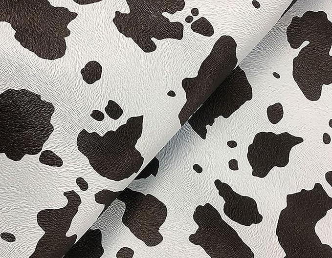 Dotesy Cow Pattern Car Center Console Cover,Microfiber Leather Car Armrest Cover Cushion with 2 Storage Bags,Universal Car Armrest Storage Box Car Interior Accessories for Most Vehicles (Black White)