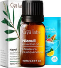 100% Pure Niaouli Essential Oil - 0.34 Fl Oz - Niaouli Oil for Hair, Skin, Diffuser, Aromatherapy & DIY Candle Making Scent