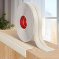 Flexible Wall Corner Protector Moulding Trim Peel and Stick Wall Corner Guards Edge Protector Self Adhesive Molding Trim Strip for Edge Ceiling (Beige Wood Grain, 1.6 in x 10 Ft)