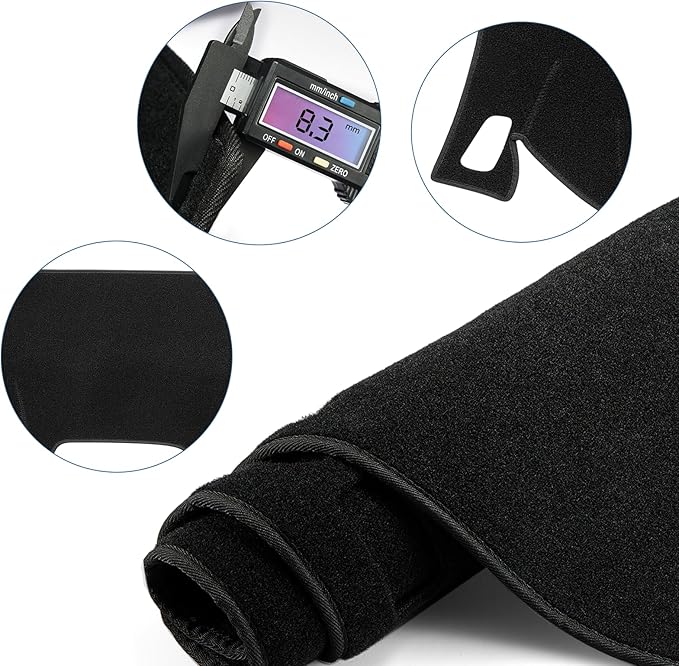 Dashboard Dash Cover Mat Carpet Compatible with 2020 2021 2022 2023 2024 Nissan Sentra