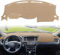 Dash Cover Mat Custom Fit for Nissan Pathfinder Dashboard Cover Pad Carpet Protector F157 (Beige)