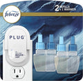 Febreze Plug, Ocean Scent, Scented Refill, 1 Warmer + 2 Oil Refills